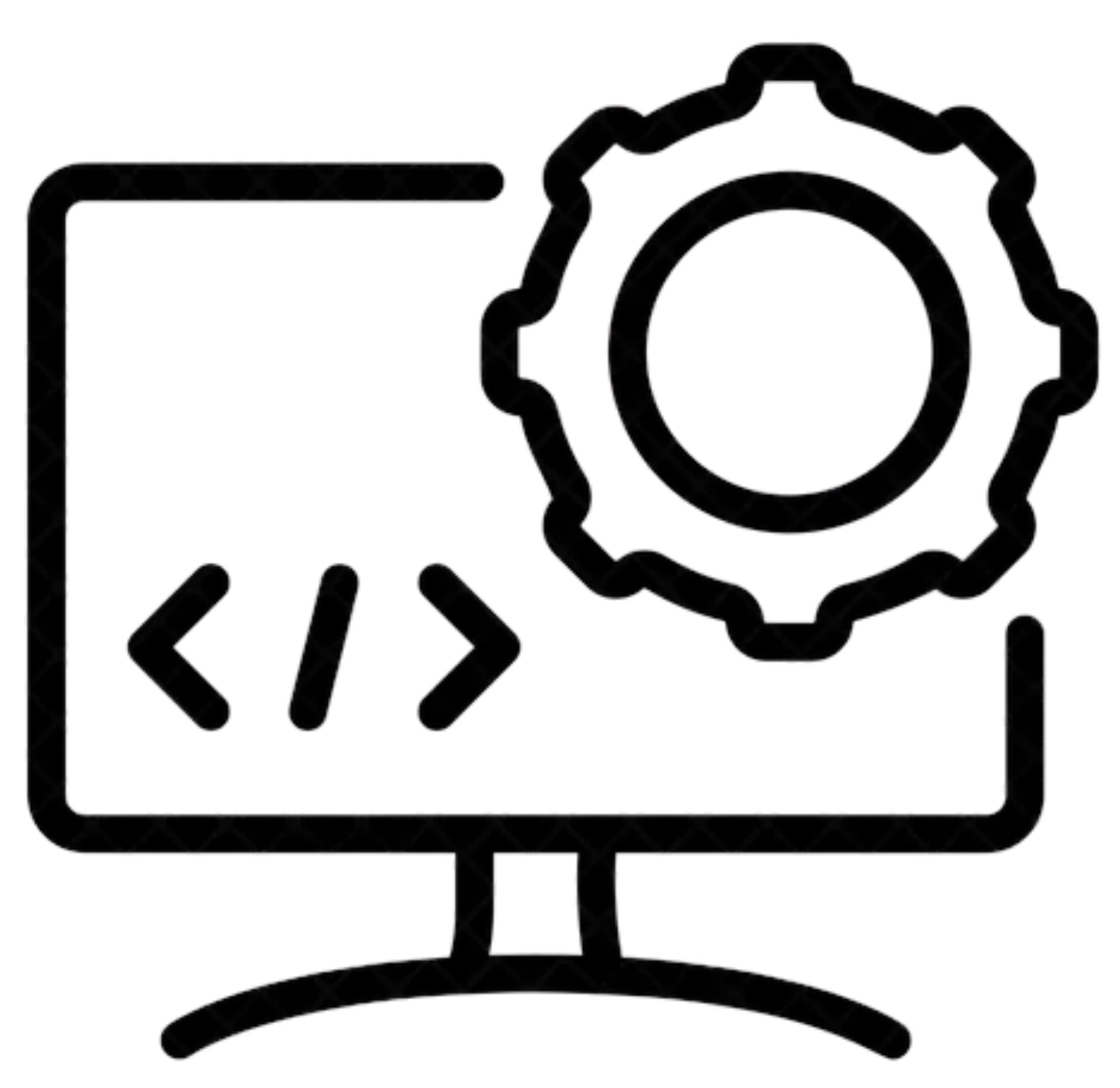 Custom software development icon