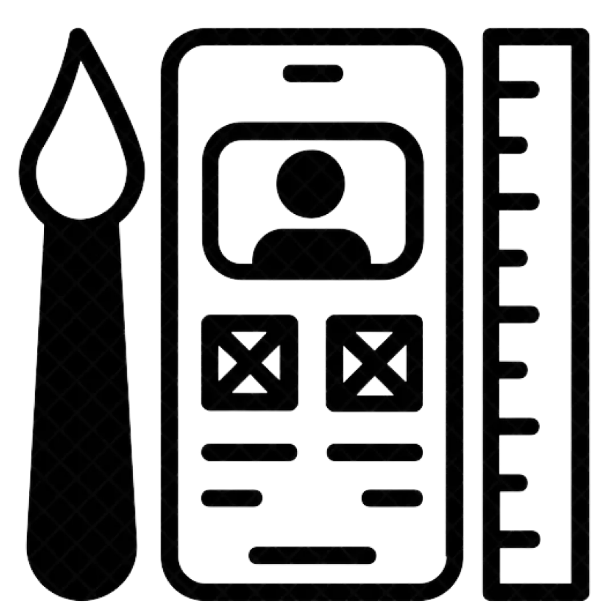 UI UX design and product experience icon